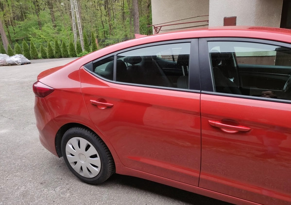 Hyundai Elantra cena 58000 przebieg: 117000, rok produkcji 2017 z Warka małe 79